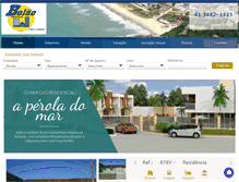 Tablet Screenshot of bolaoimoveis.com.br